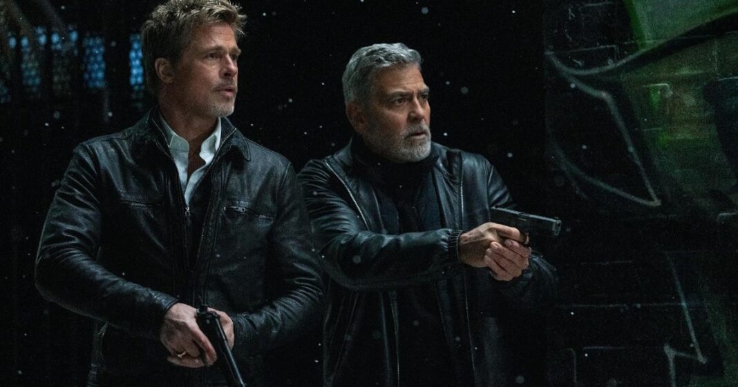 brad-pitt-y-george-clooney-se-unen-en-lobos:-descubri-este-thriller-comico-solo-en-streaming