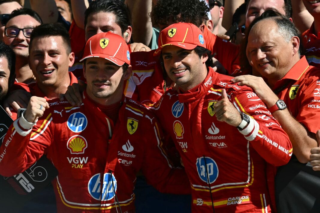 formula-1:-charles-leclerc-lidero-la-magnifica-demostracion-de-ferrari-y-franco-colapinto-finalizo-10°